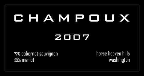 2007 Wine Label