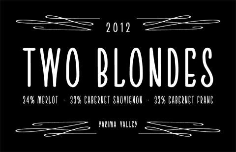 2012 Wine Label